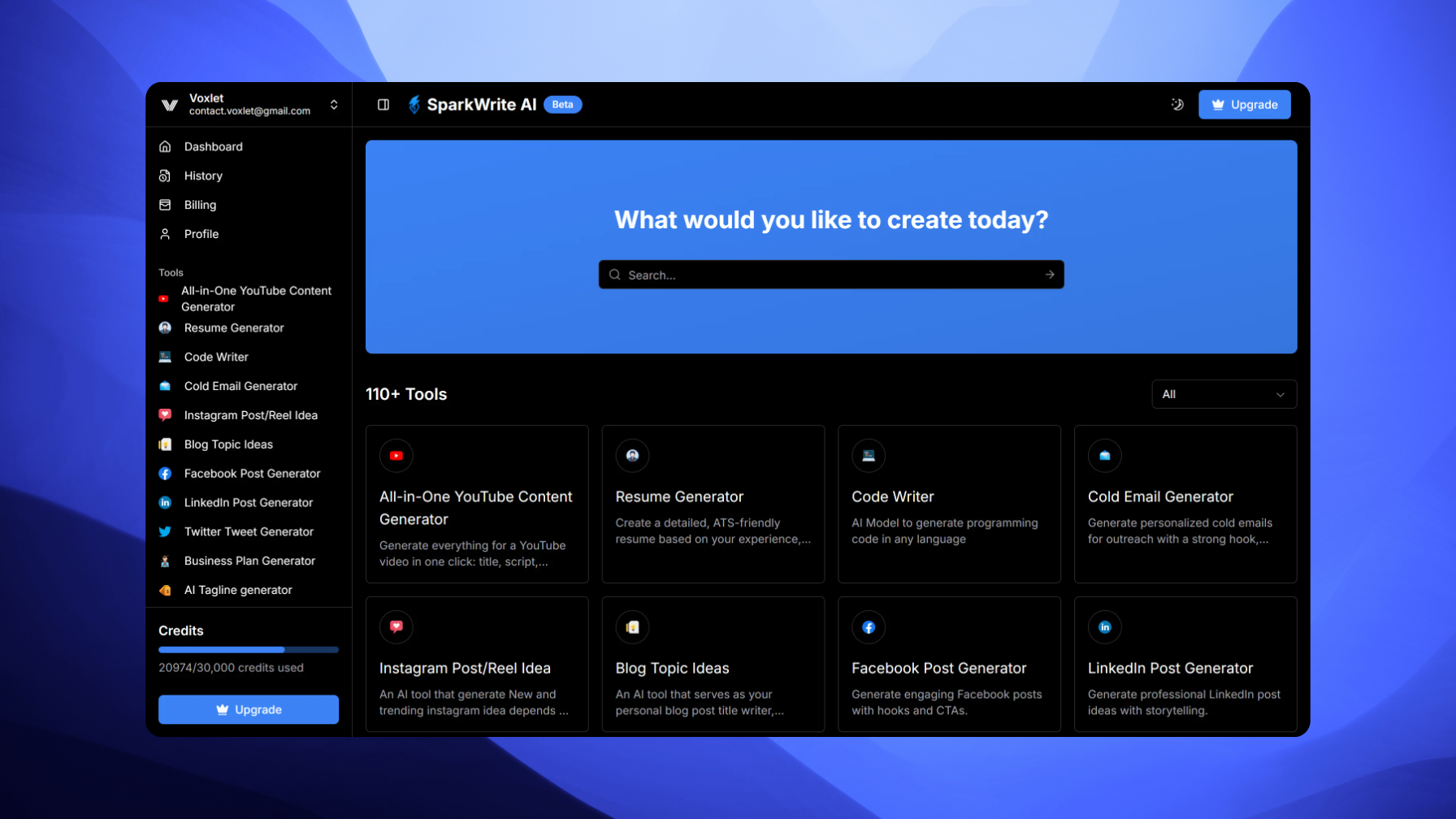 SparkWrite AI