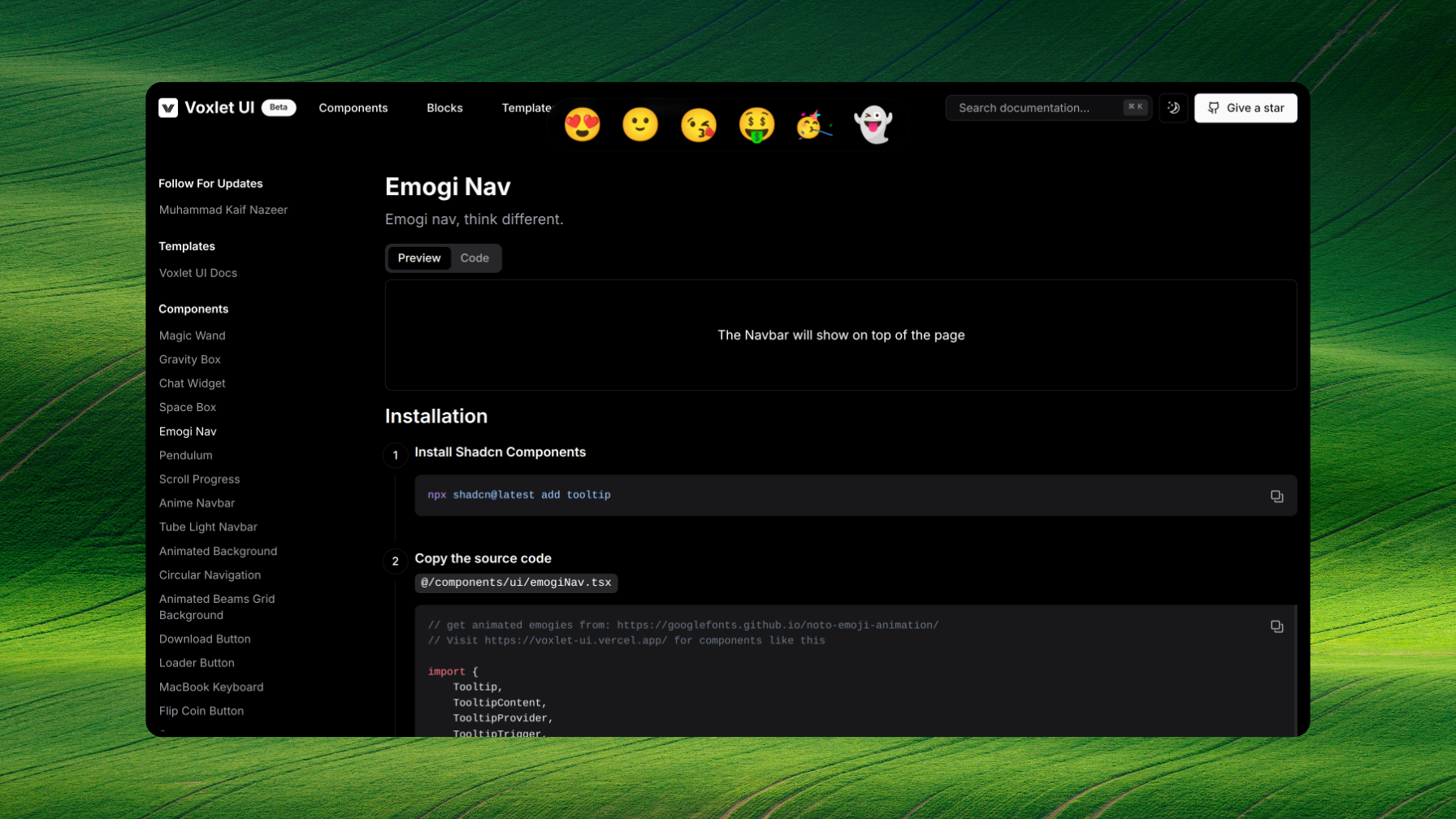 Voxlet UI — image 3